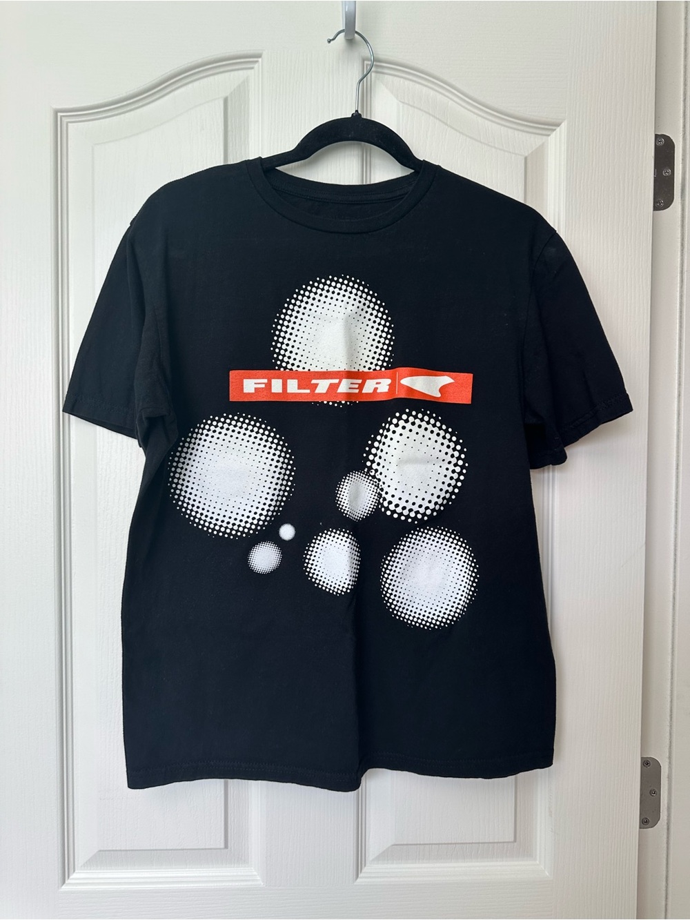 Filter Band Black Graphic Tee